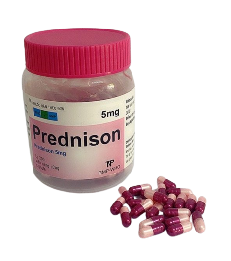 PREDNISON 5mg Thành nam( Nang Nâu Hồng, C/200v)